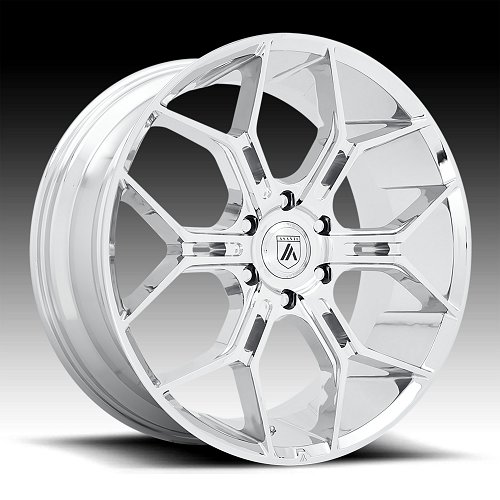 Asanti Black Label ABL38 Monarch Truck Chrome Custom Wheels 1